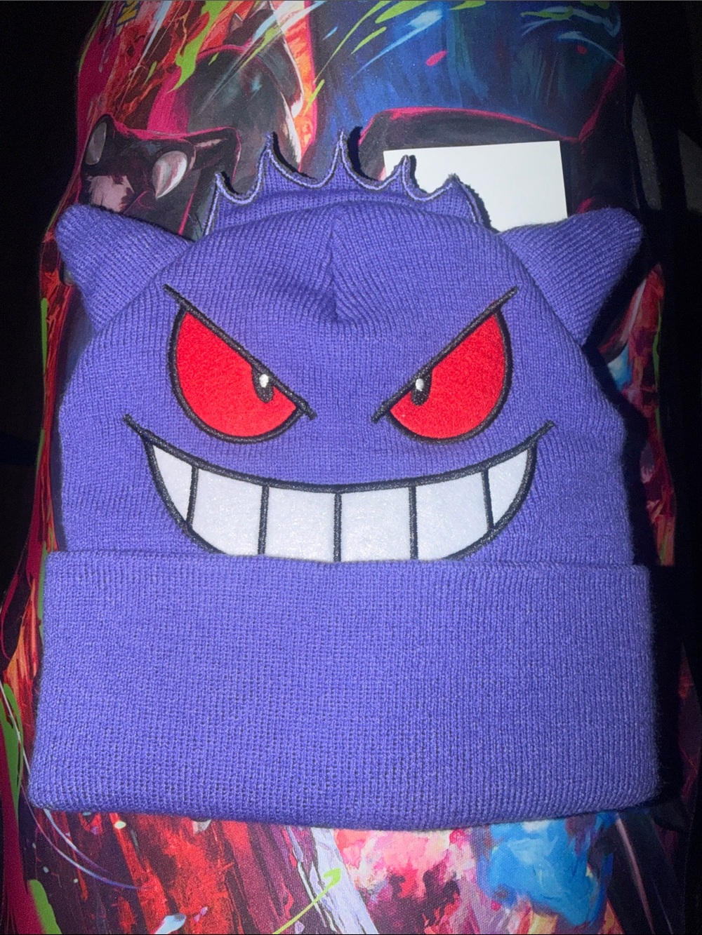 Purple Gengar Beanie